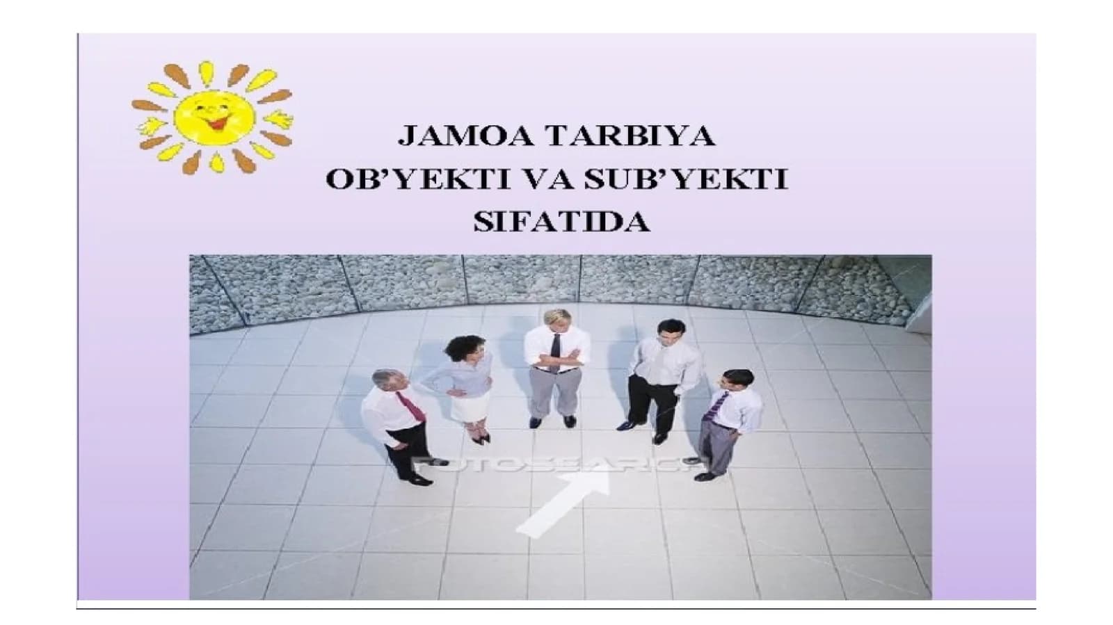 Jamoa tarbiyasi