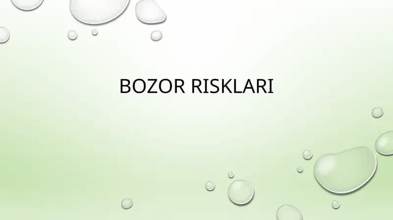 Bozorrisklari