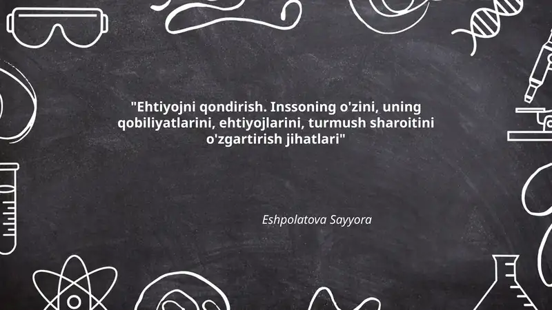 Ehtiyojni qondirish