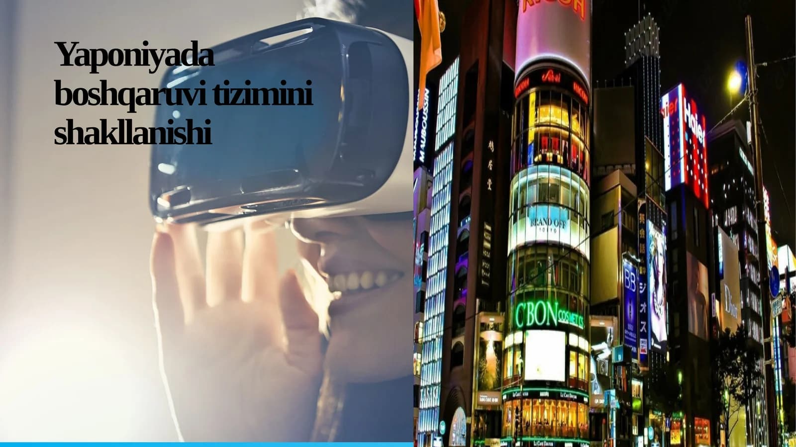 Yaponiyada boshqaruvi tizimini shakllanishi