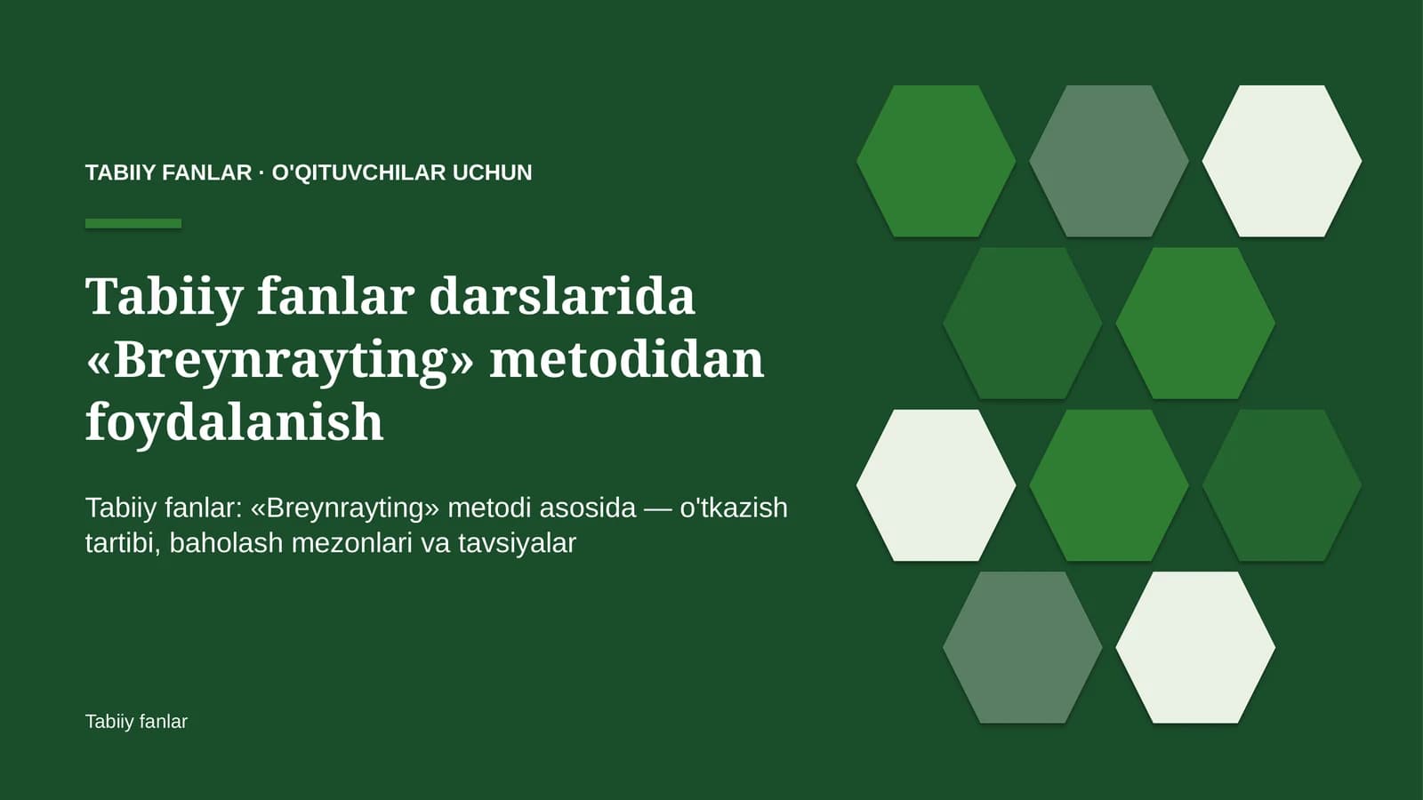 tabiiy fanlar darslarida breynrayting metodidan foydalanish 4196