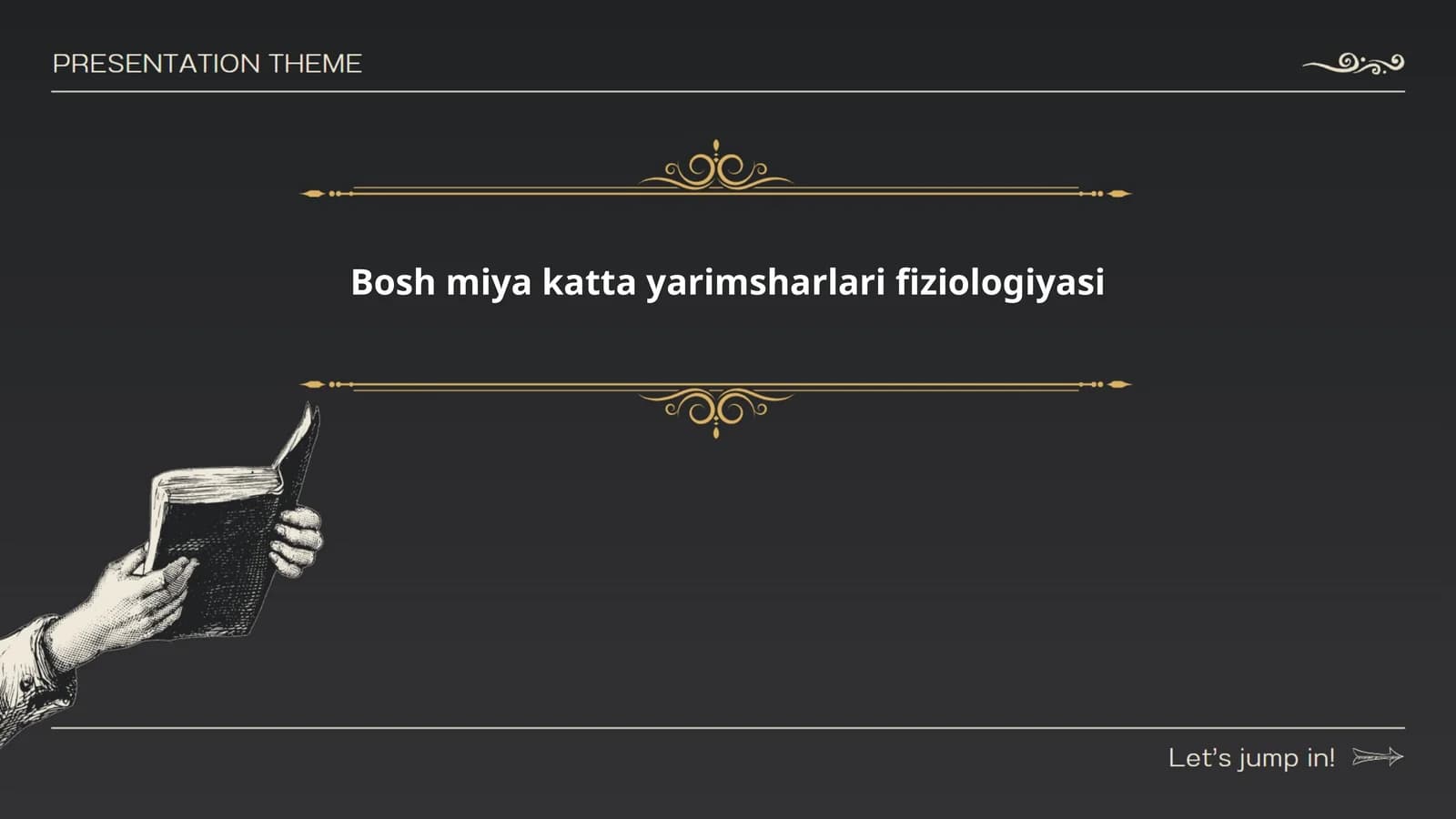 Bosh miya katta yarimsharlari fiziologiyasi