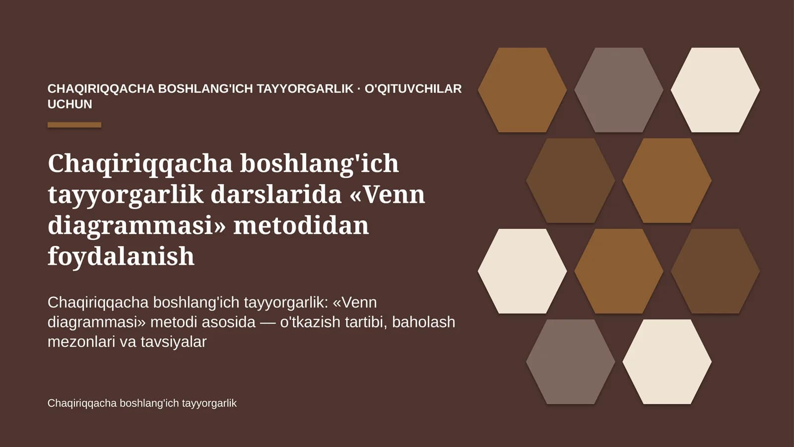 chaqiriqqacha boshlang'ich tayyorgarlik darslarida venn diagrammasi metodidan foydalanish 1239