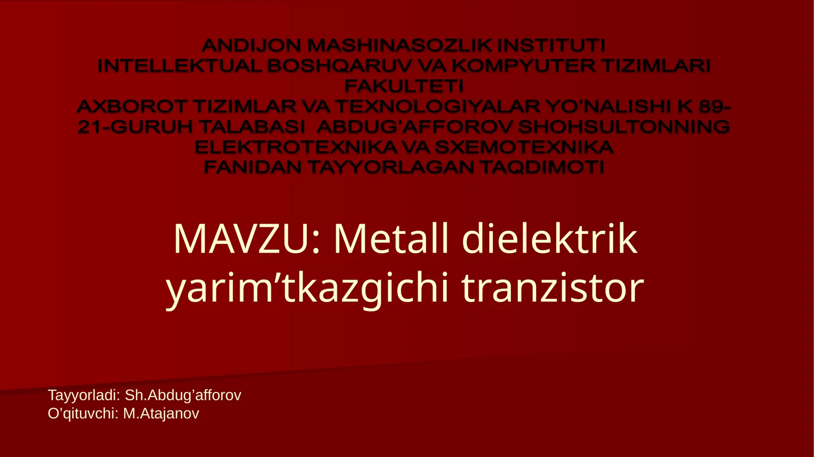 Product slide 1