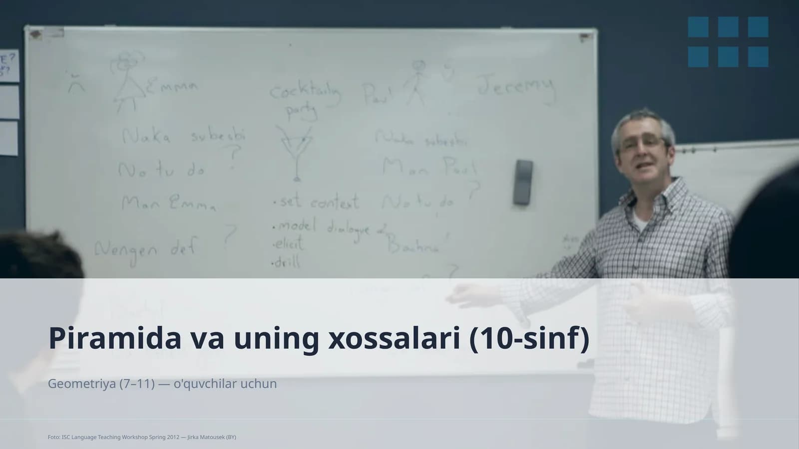 Piramida va uning xossalari (10-sinf)