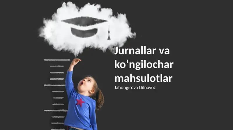 Jurnallar va koʻngilochar mahsulotlar