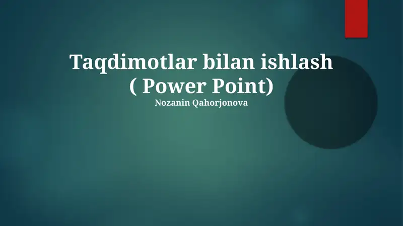 Product slide 1