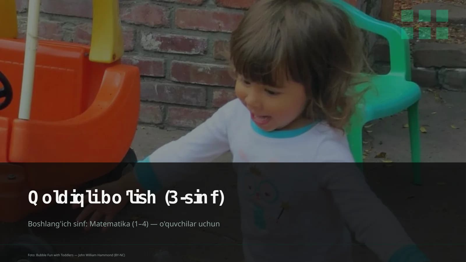 Qoldiqli bo'lish (3-sinf)
