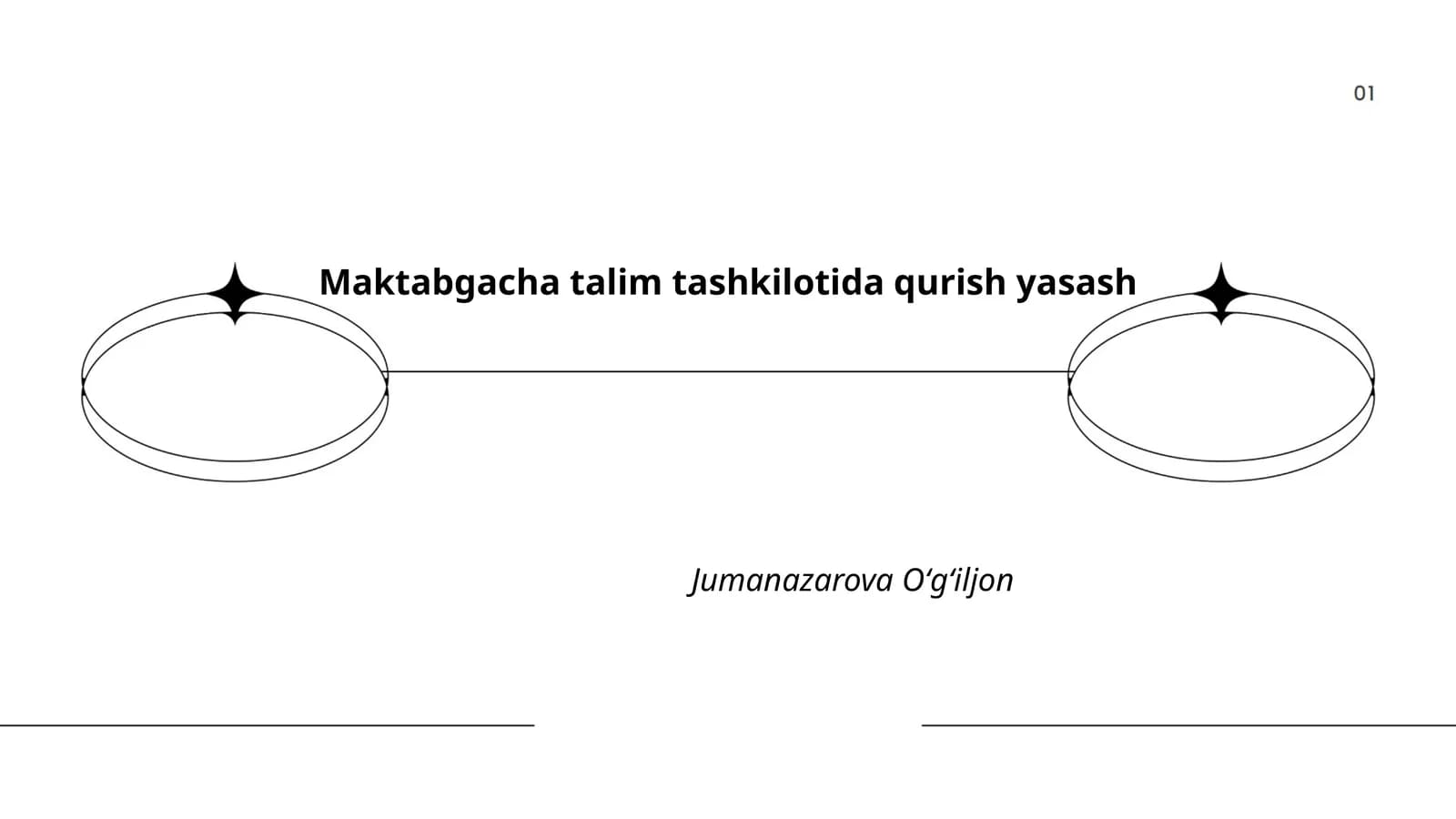 Maktabgacha ta'lim tashkilotida qurish yasash