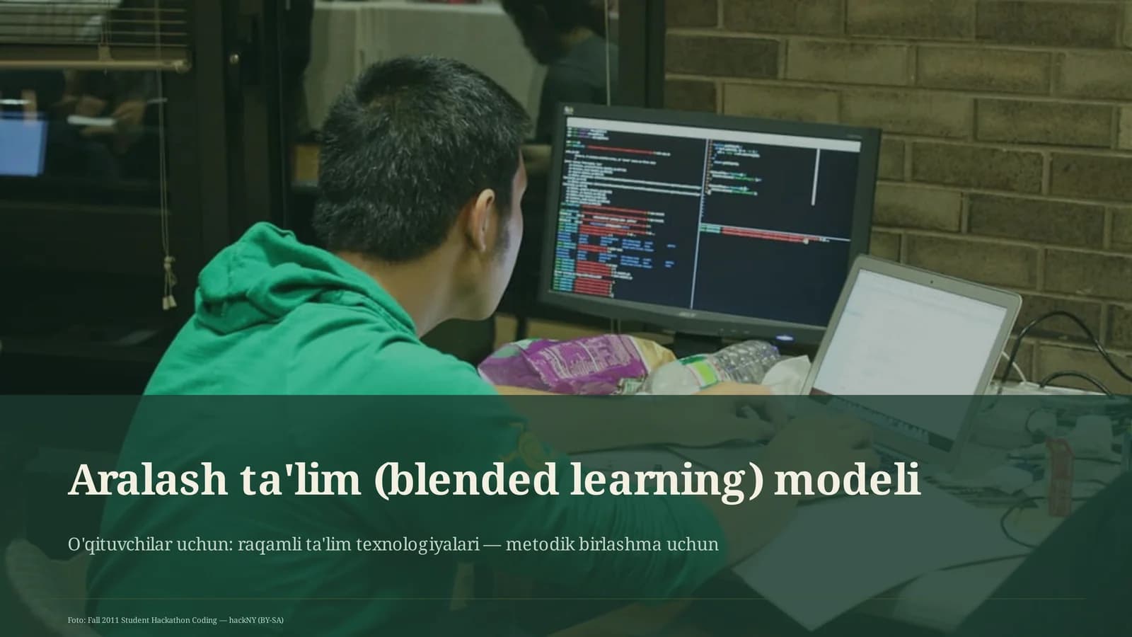 Aralash ta'lim (blended learning) modeli