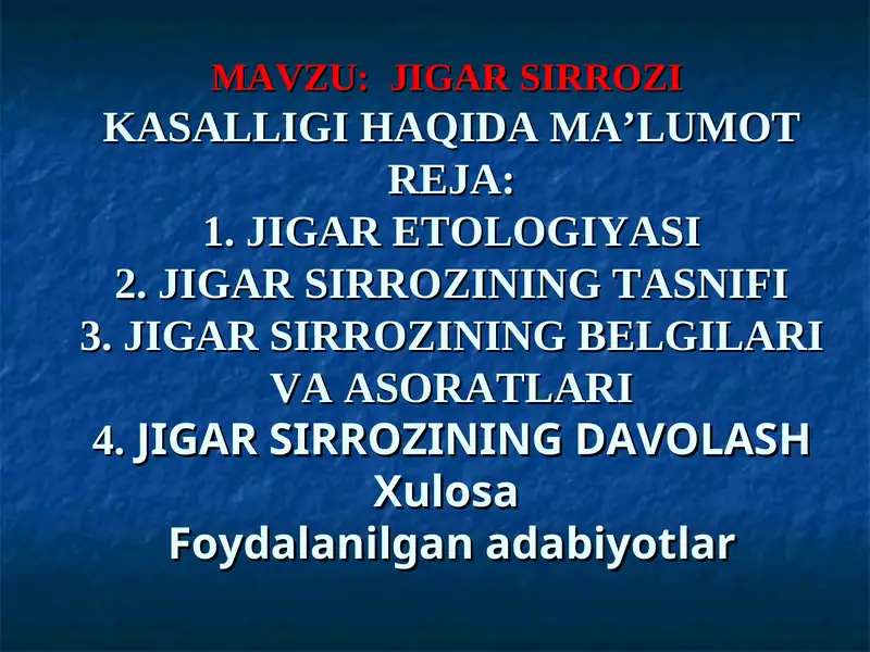 JIGAR SIRROZI