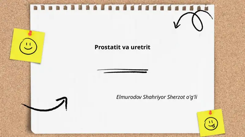 Prostatit va uretrit
