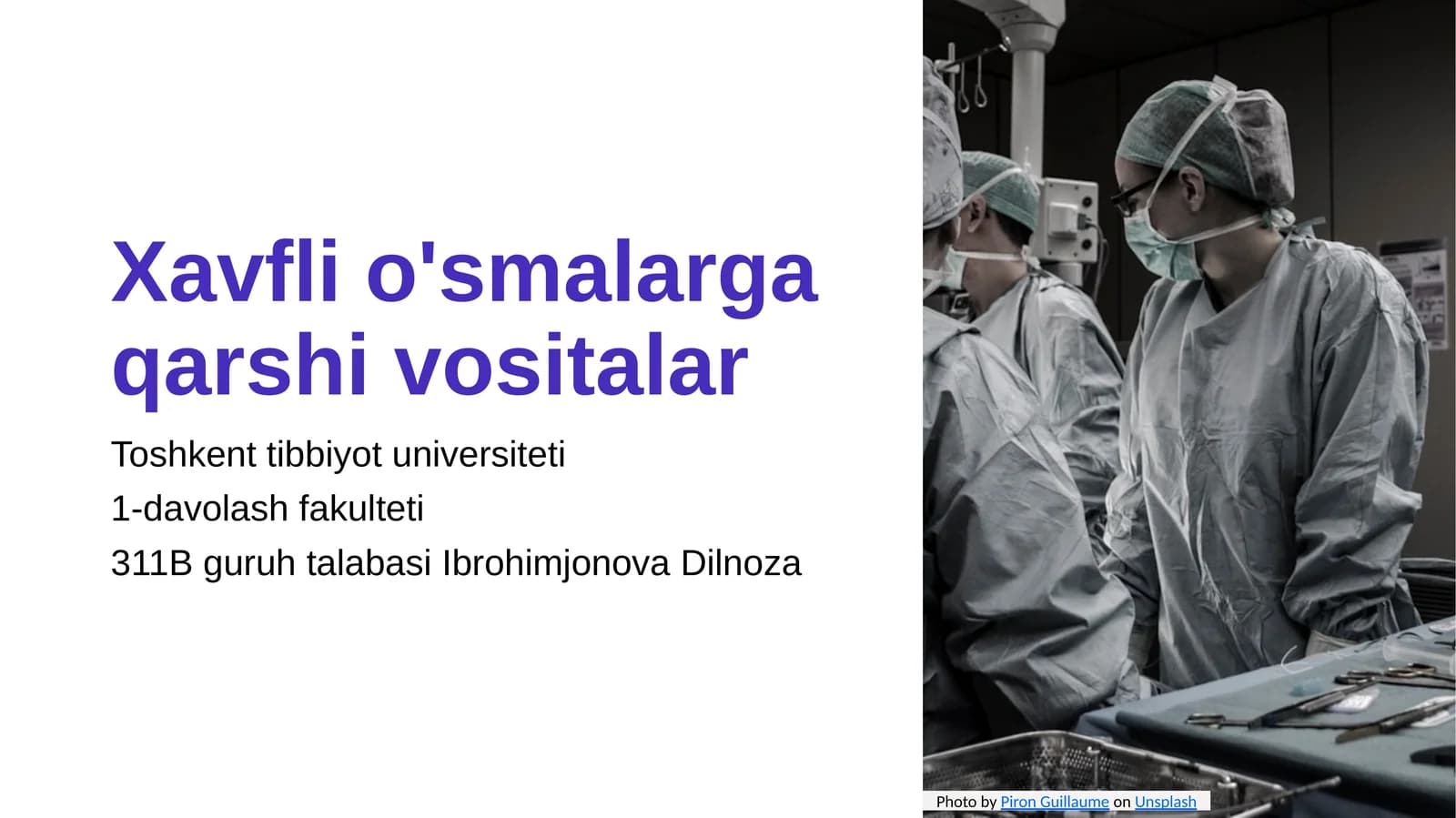 Xavfli o'smalarga qarshi vositalar