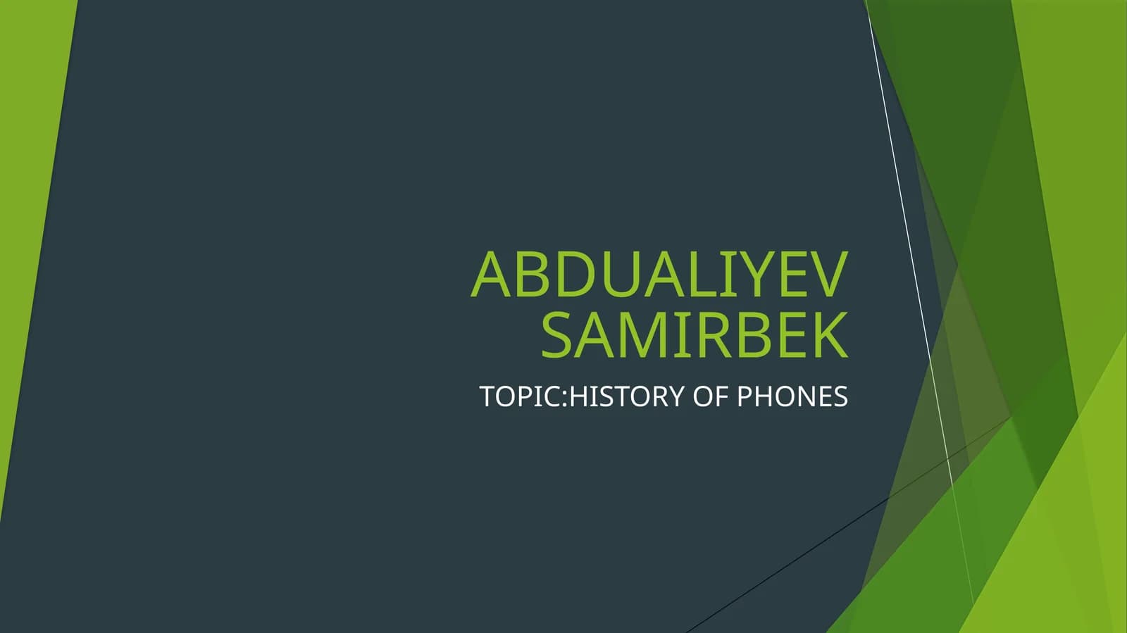 Telephones: History and Evolution