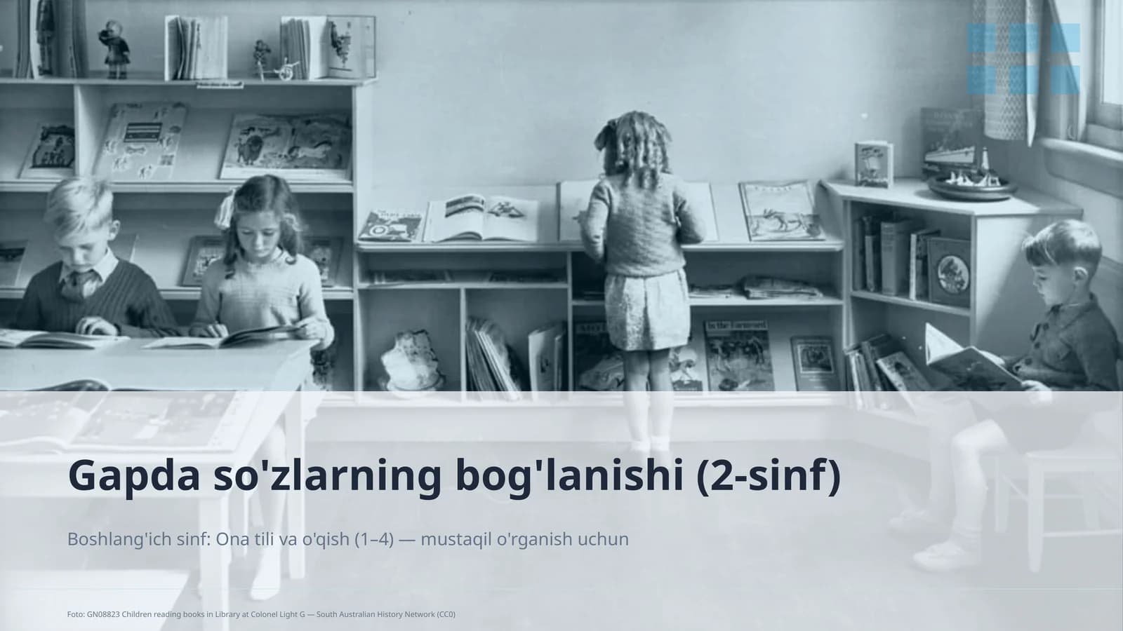 Gapda so'zlarning bog'lanishi (2-sinf)