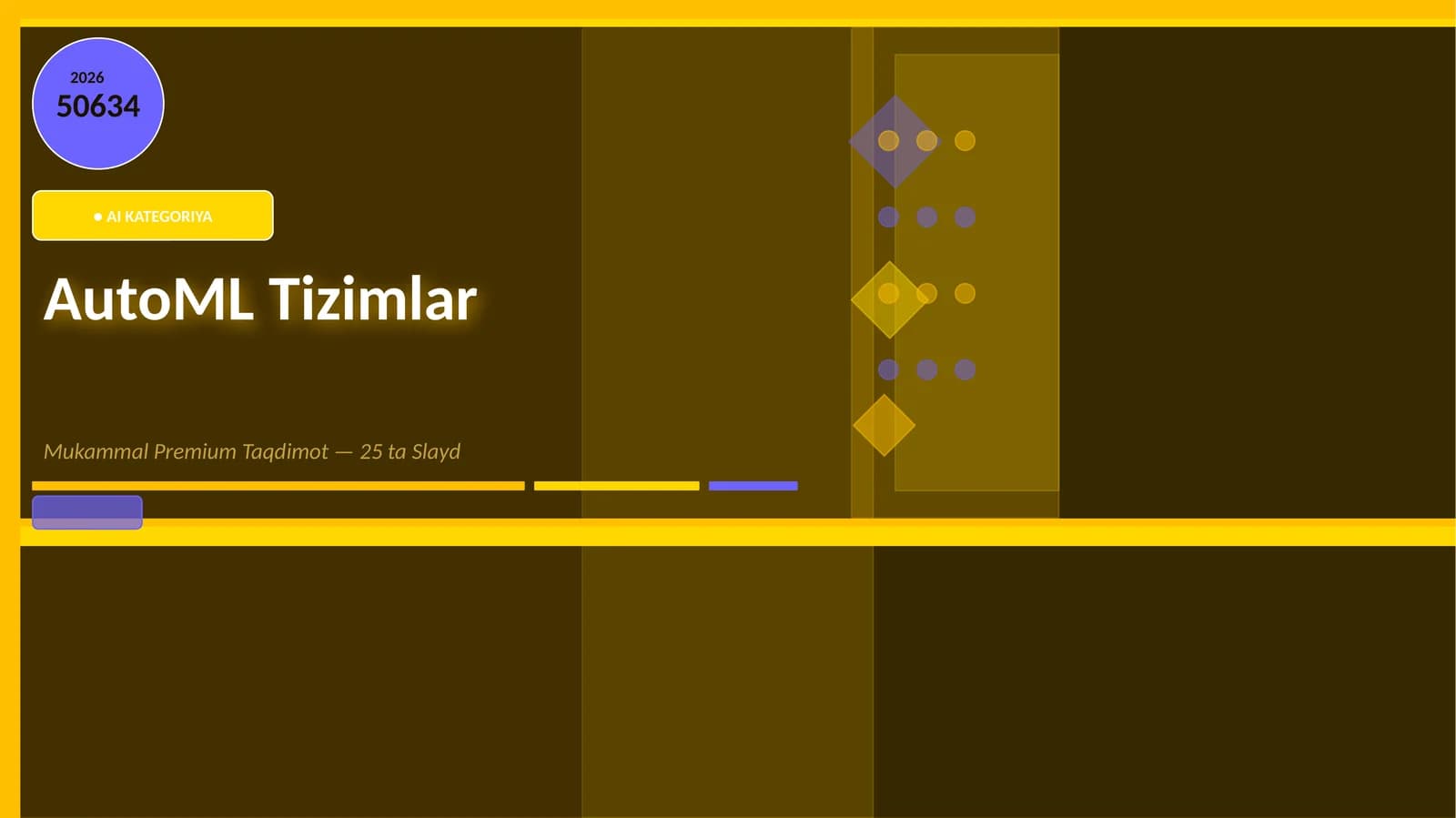 AutoML Tizimlar