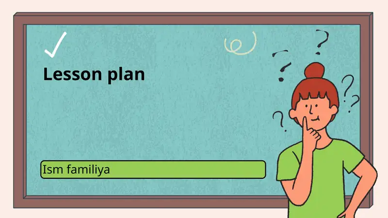 Lesson plan