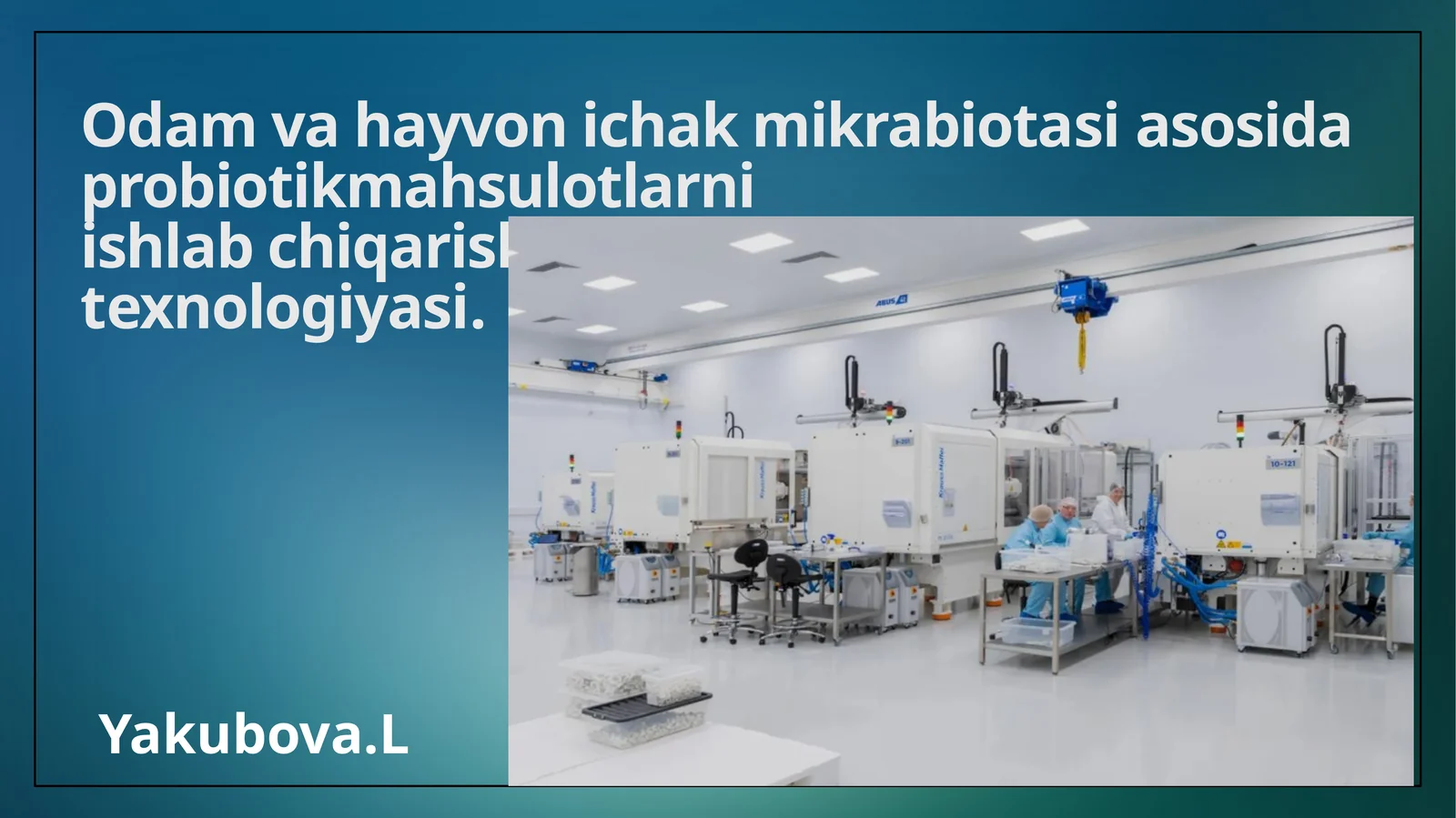 Ichak Mikrobiotasining ahamiyati va probiotiklarga ehtiyoj