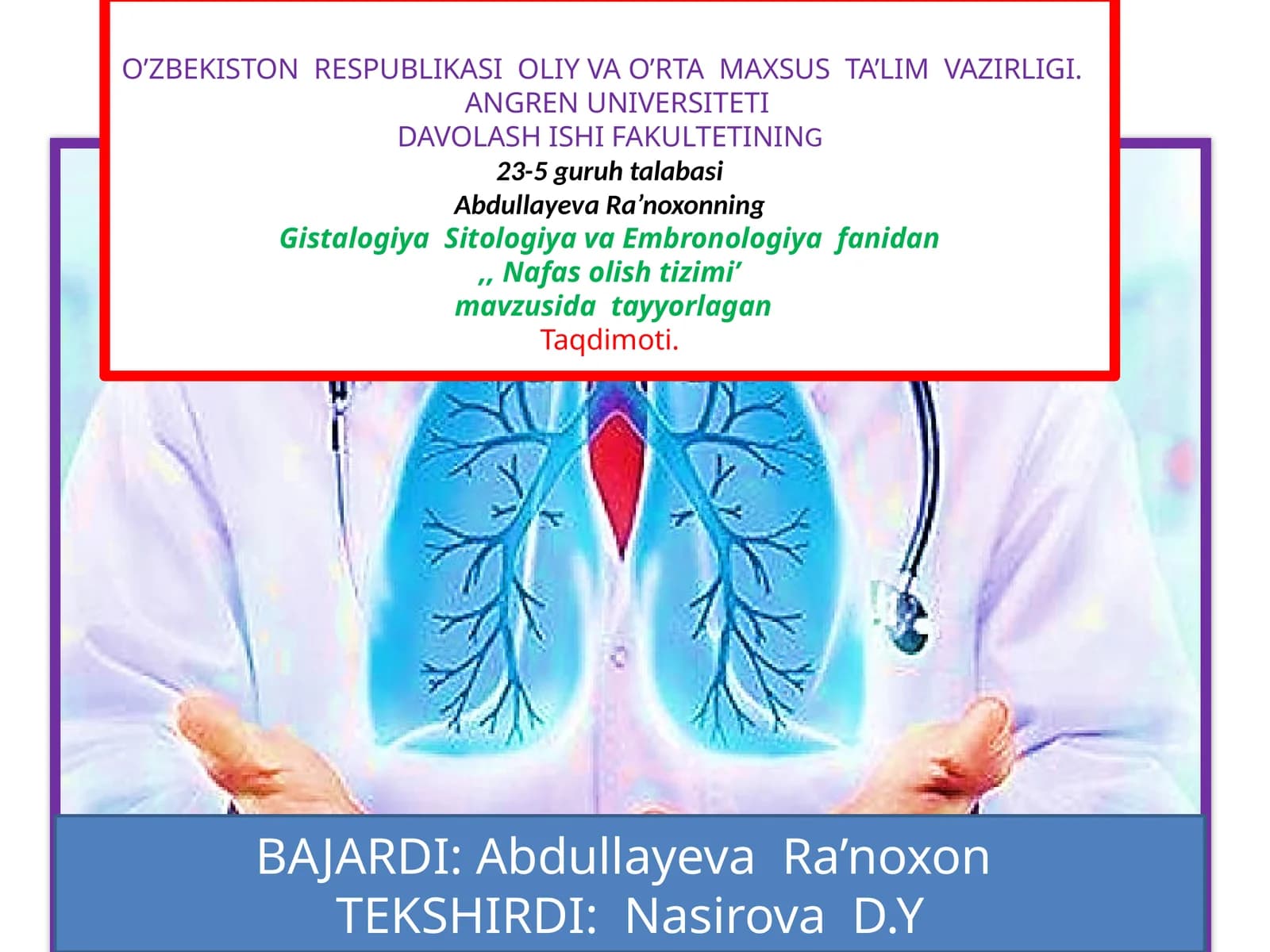 Nafas olishtizimi