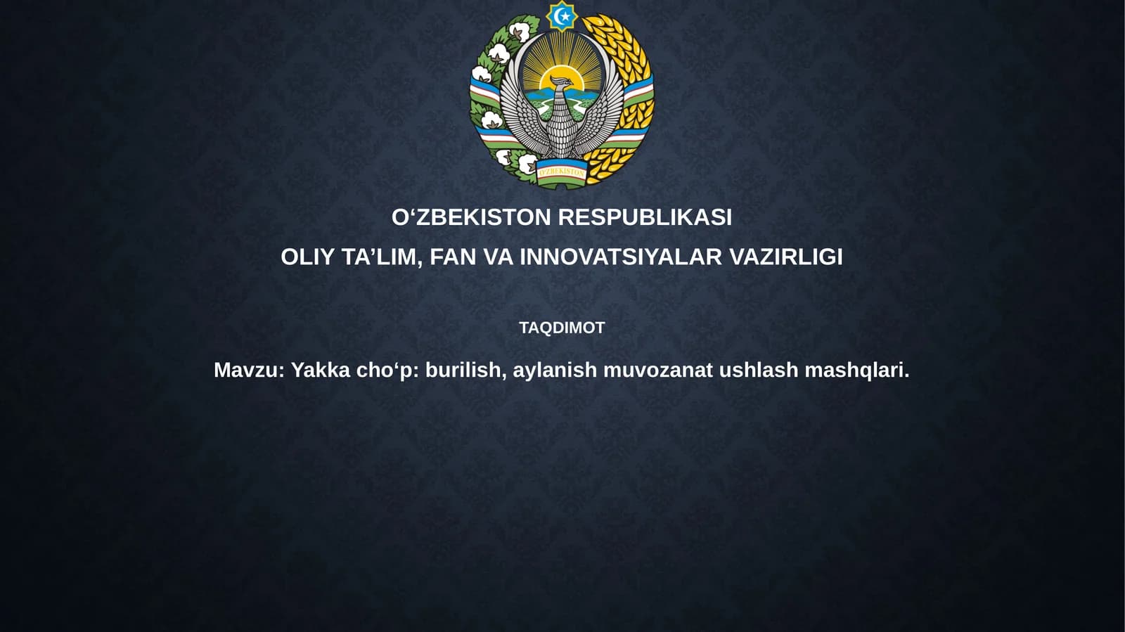 Yakka cho'p