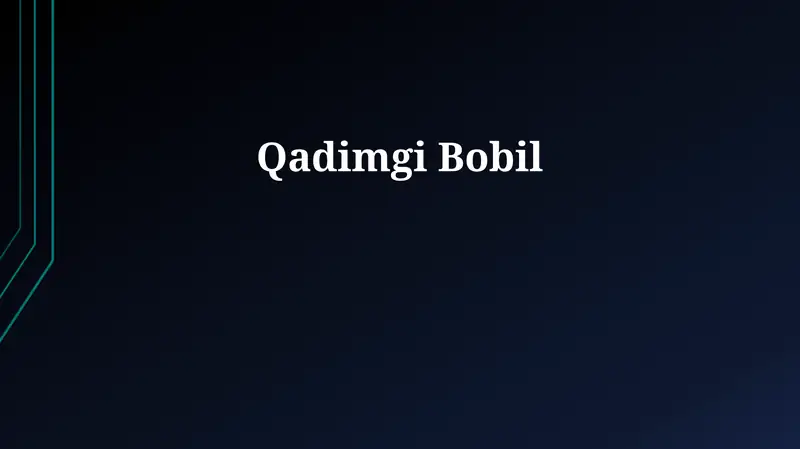Qadimgi Bobil