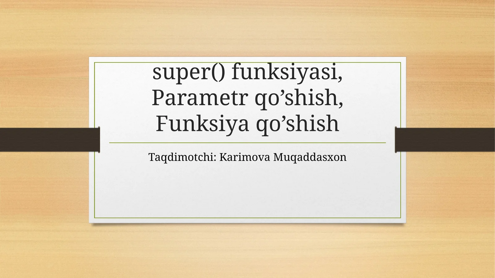 Product slide 1