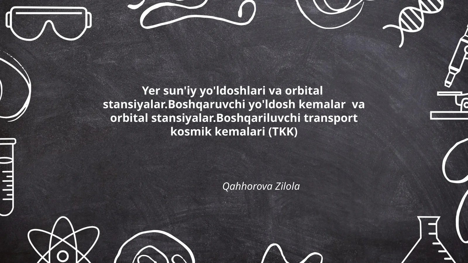 Yer sun'iy yo'ldoshlari va orbital stansiyalar