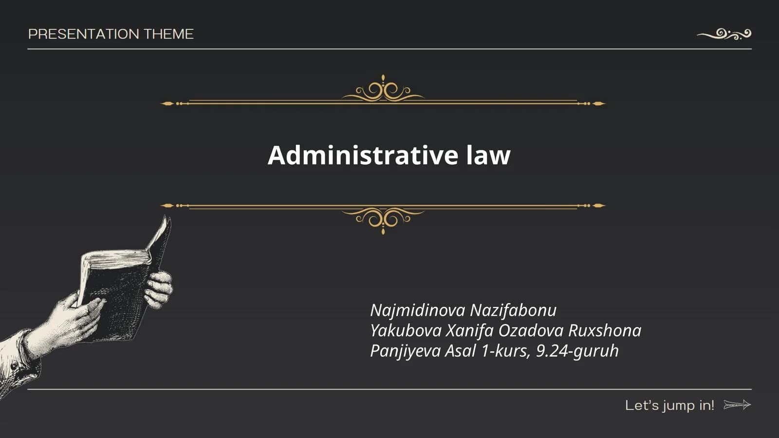 Administrative Law