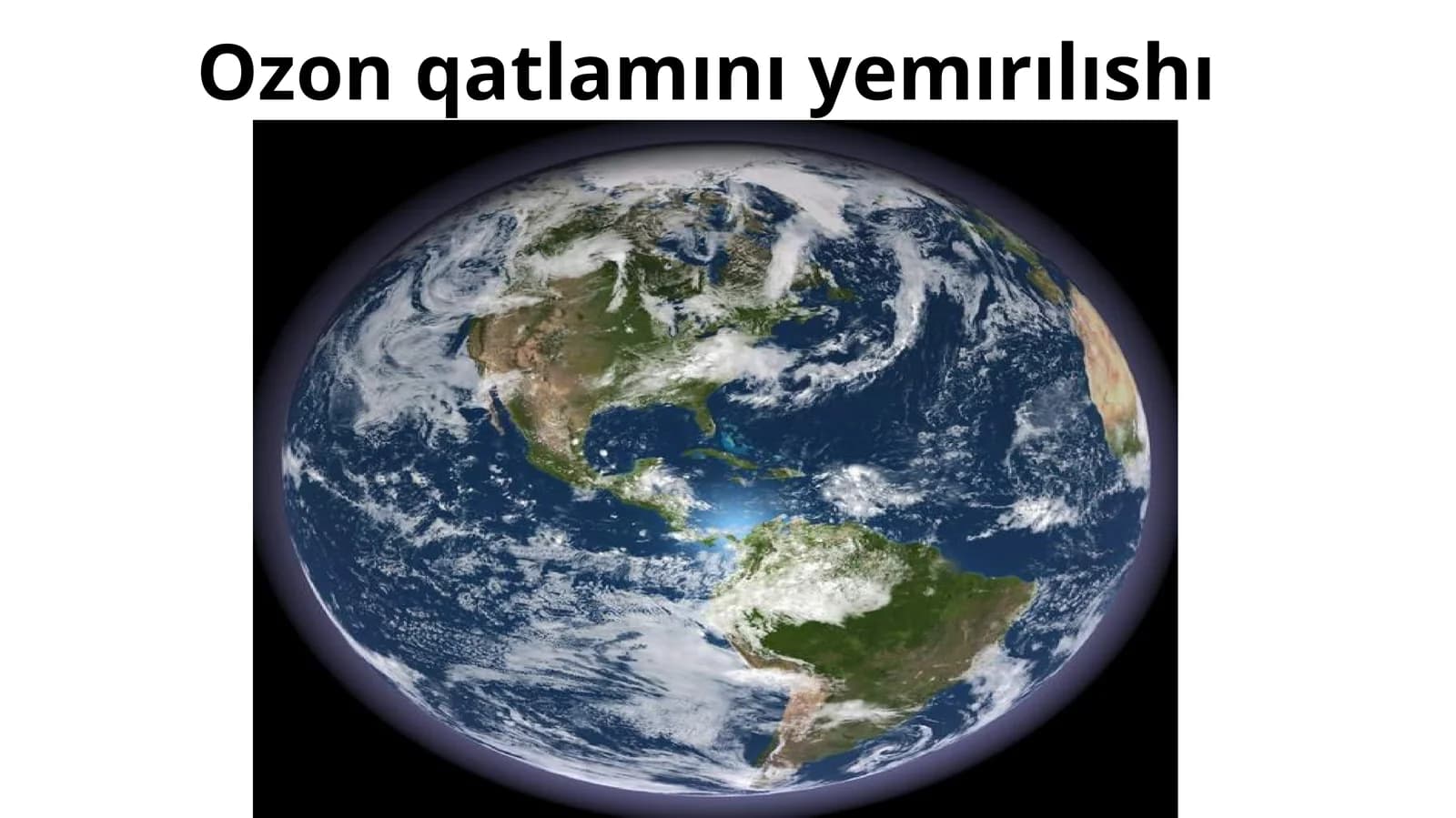 Ozon qatlamını yemırılıshı
