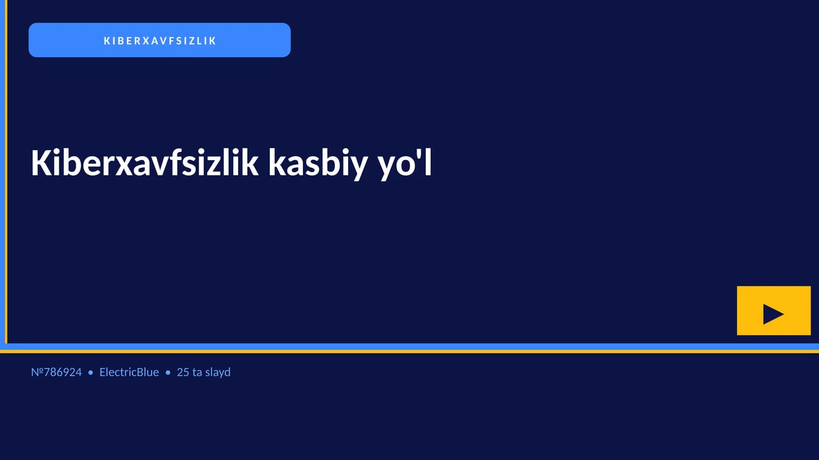 Kiberxavfsizlik