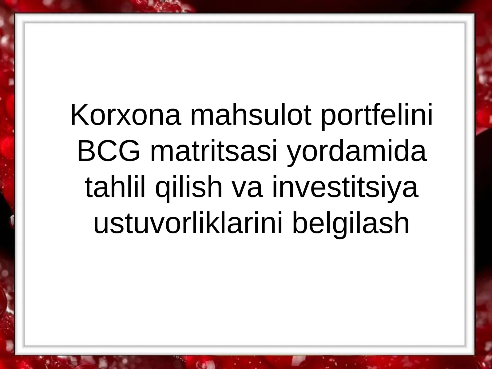 Product slide 1