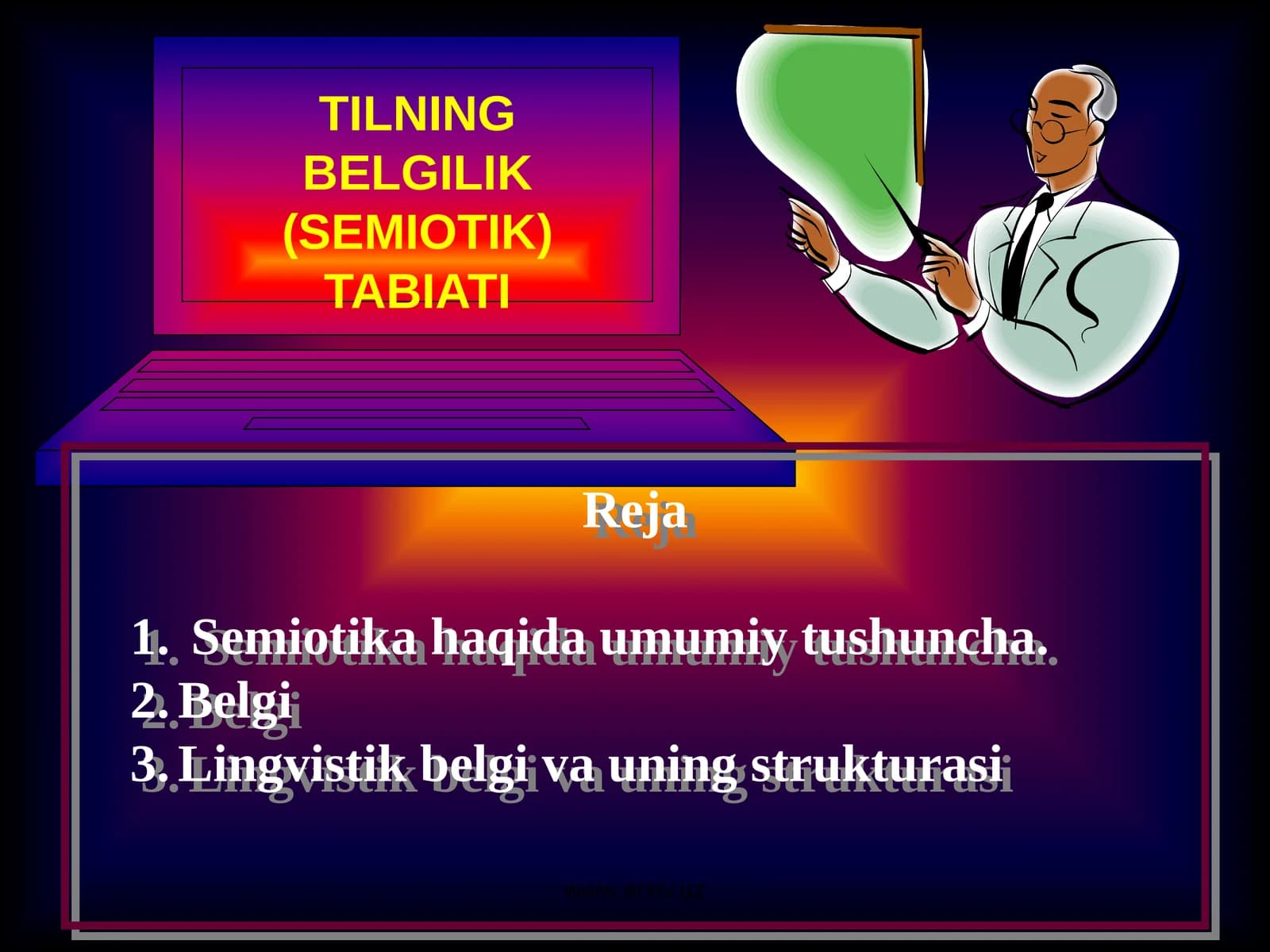 TILNING BELGILIK (SEMIOTIK) TABIATI