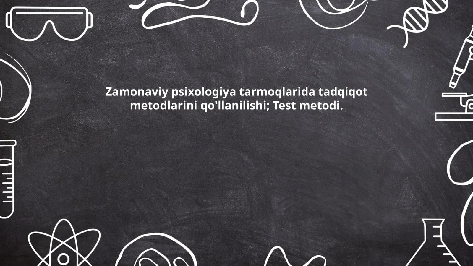 Test metodologiyasi