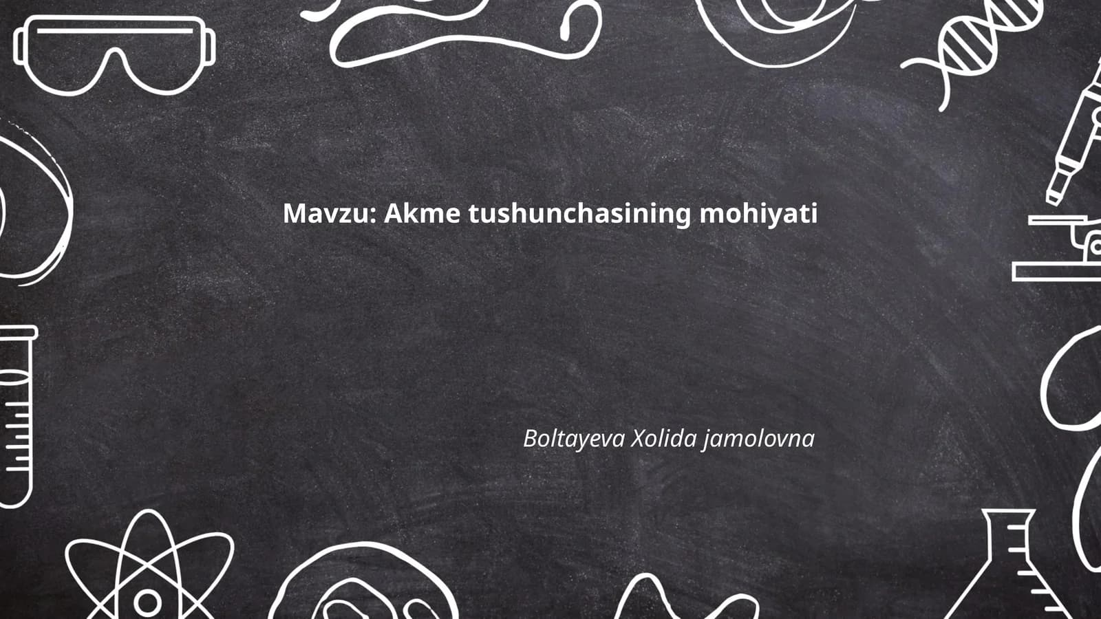 Akme tushunchasining mohiyati