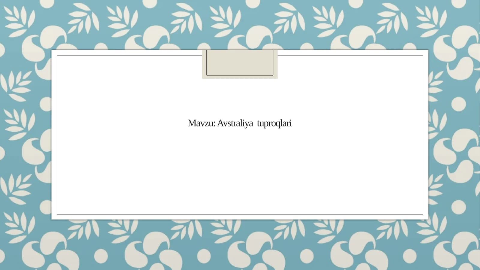 Avstraliya tuproqlari