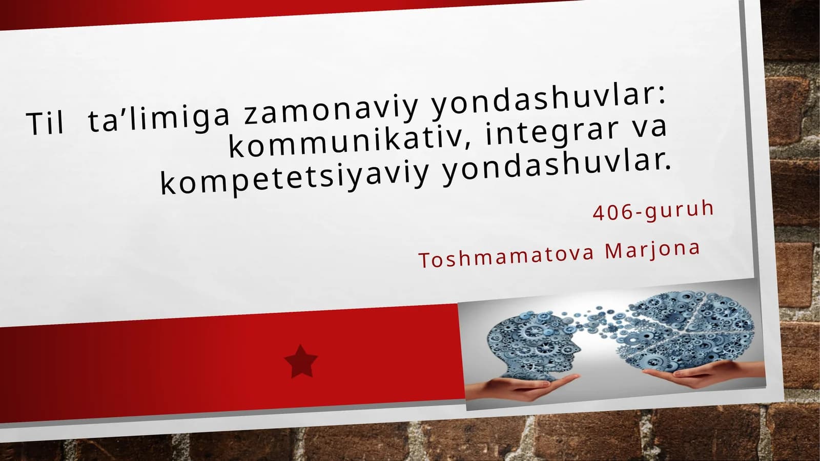 Tilta’limigazamonaviyyondashuv