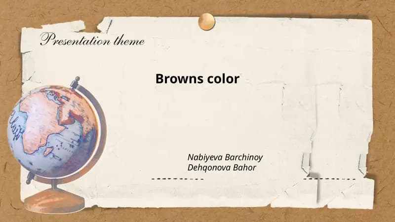 Browns color