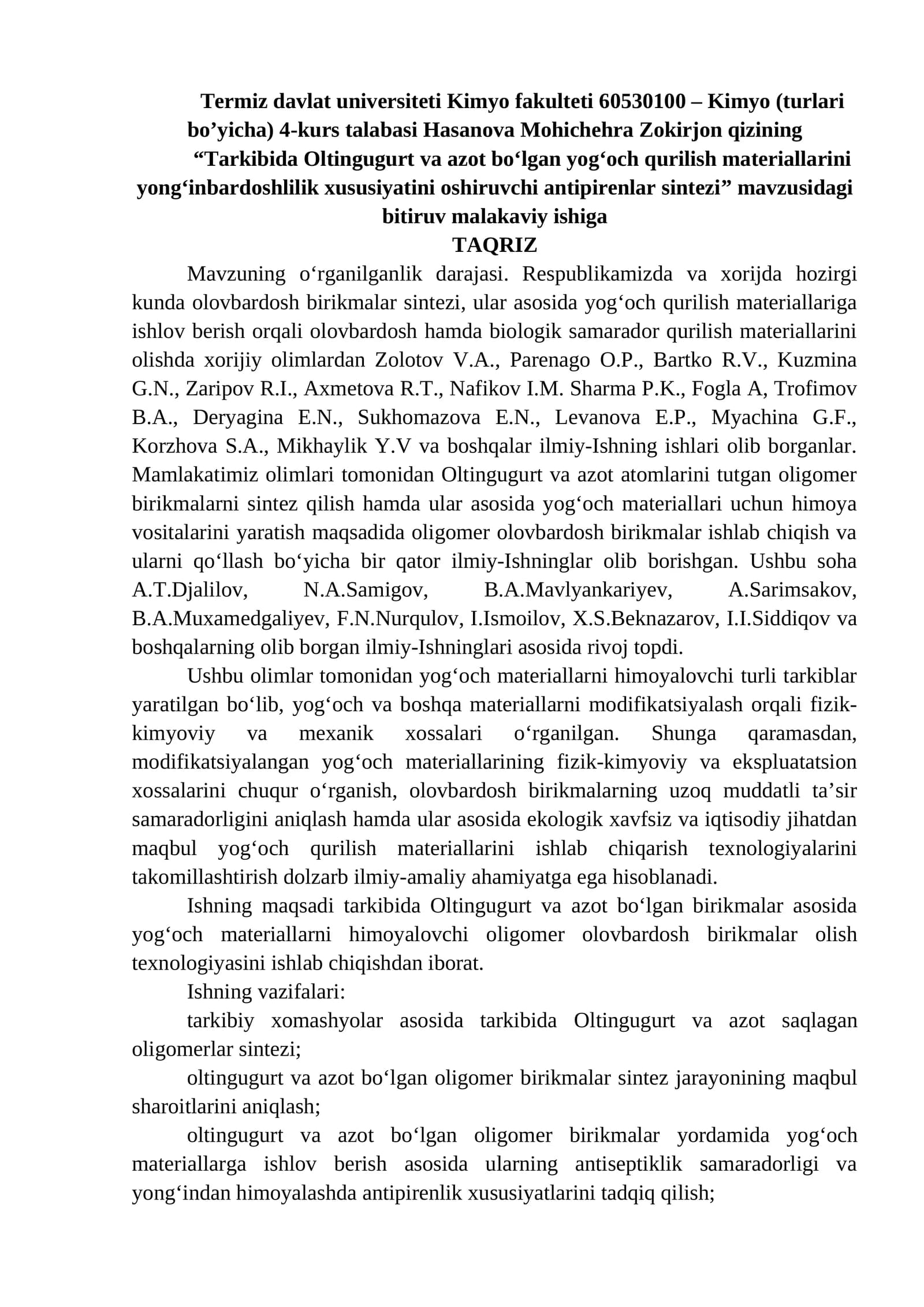 Antipirenlar Sintezi