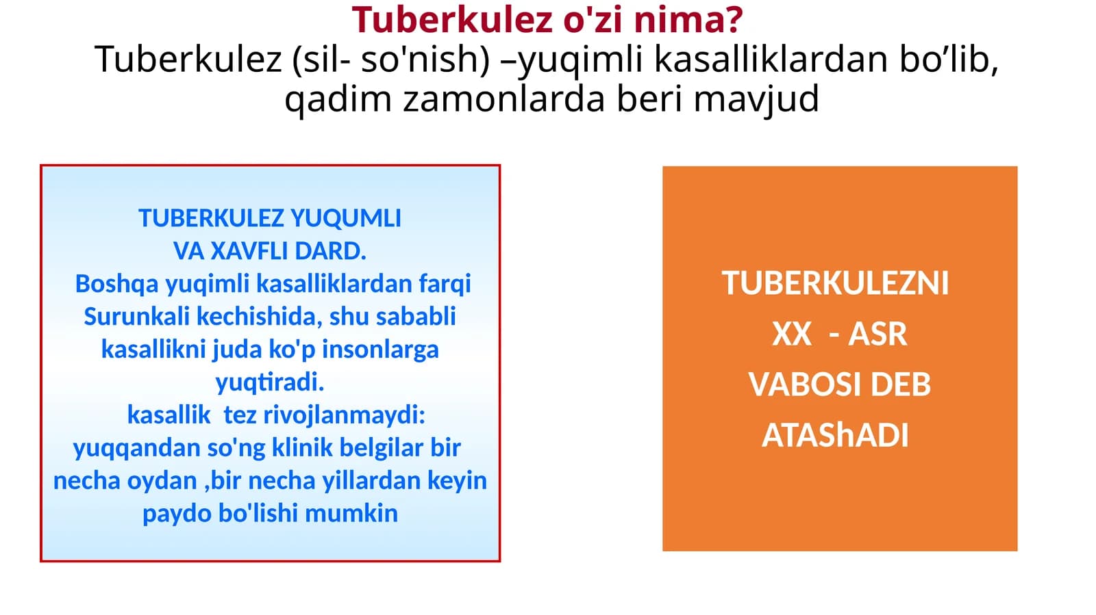 Tuberkulez