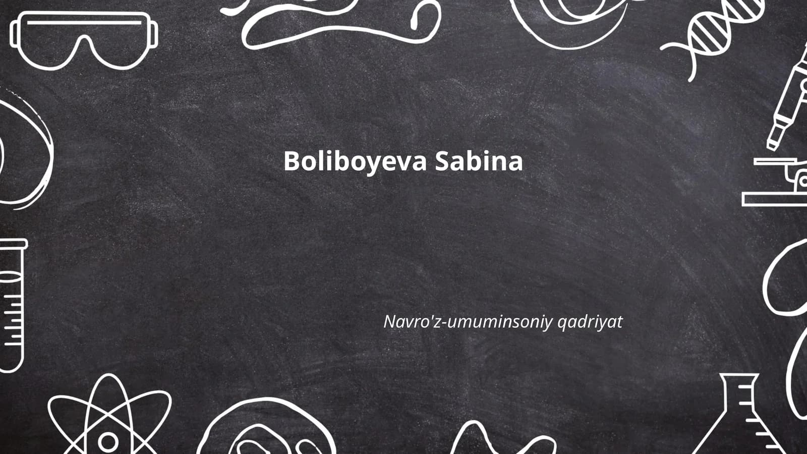 Boliboyeva Sabina