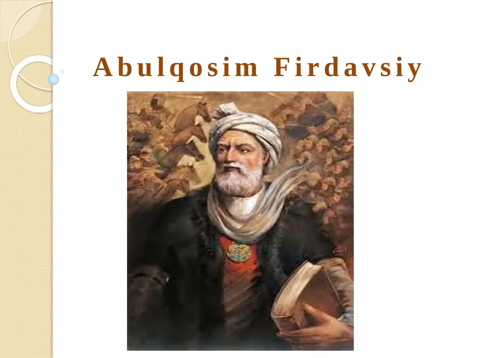 AbulqosimFirdavsiy
