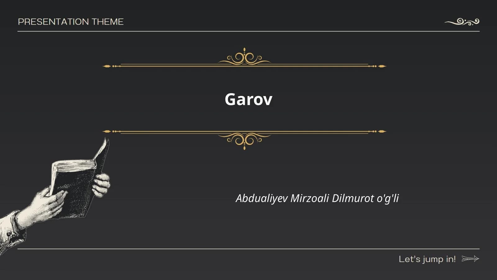 Garov shartnomasi