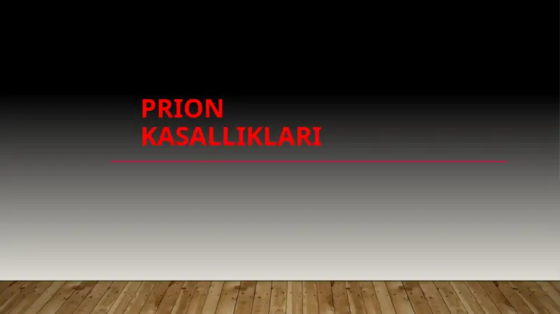 Prion kasalliklari