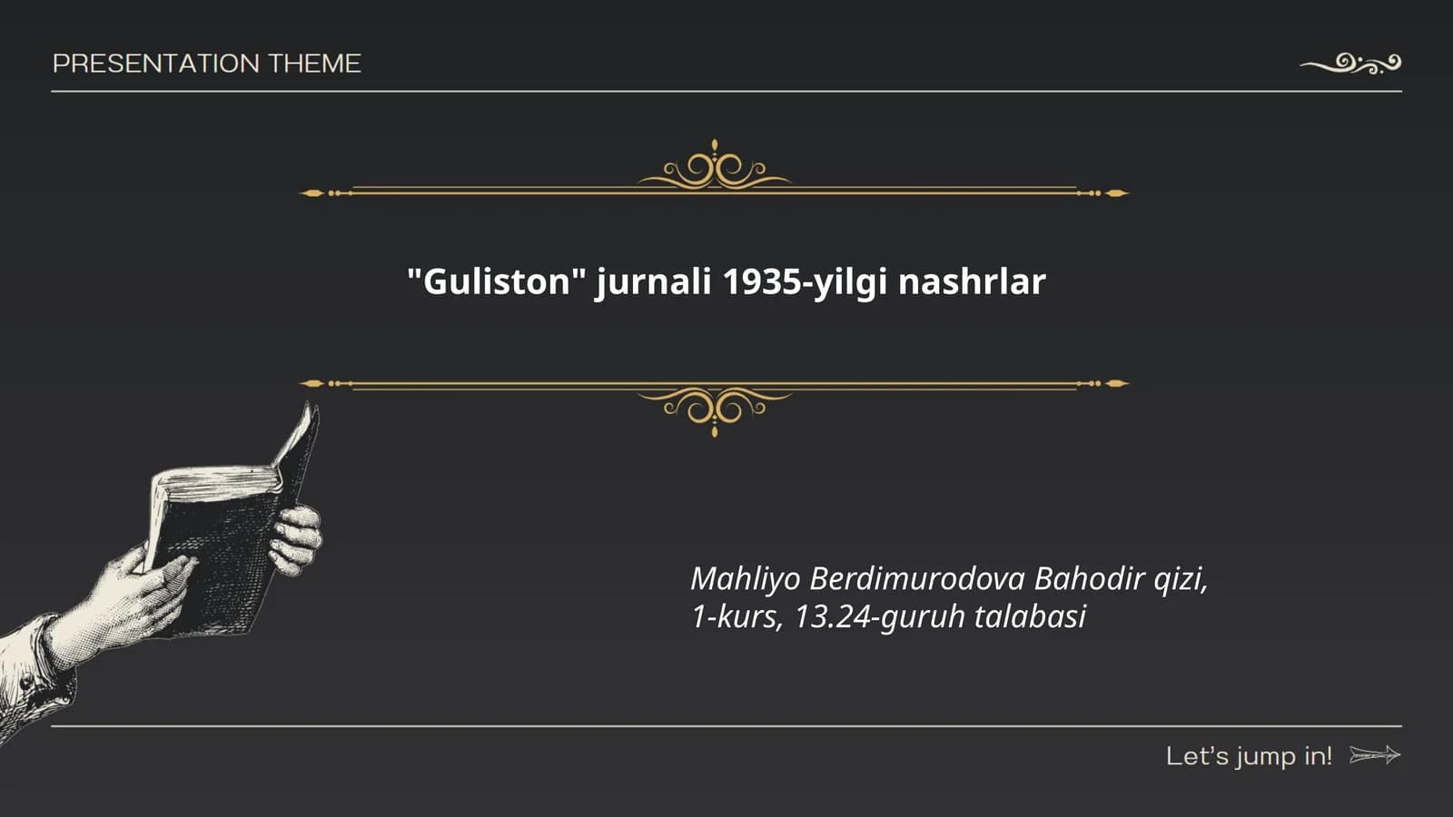 Adabiyot va ma’rifat
