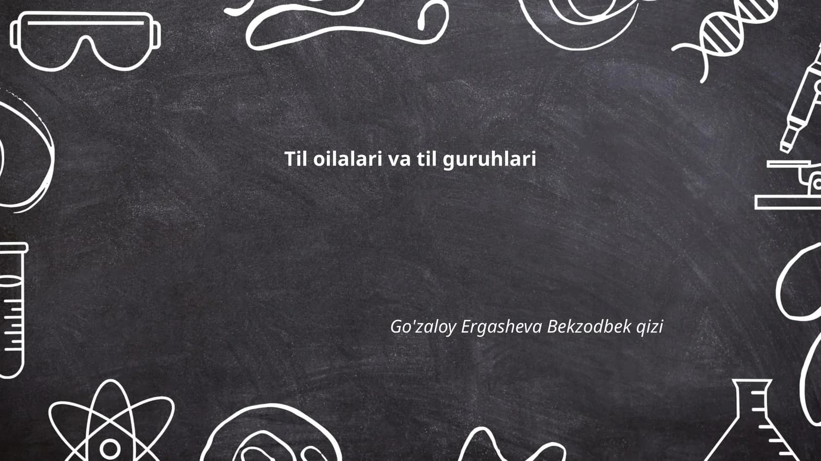 Til oilalari va til guruhlari