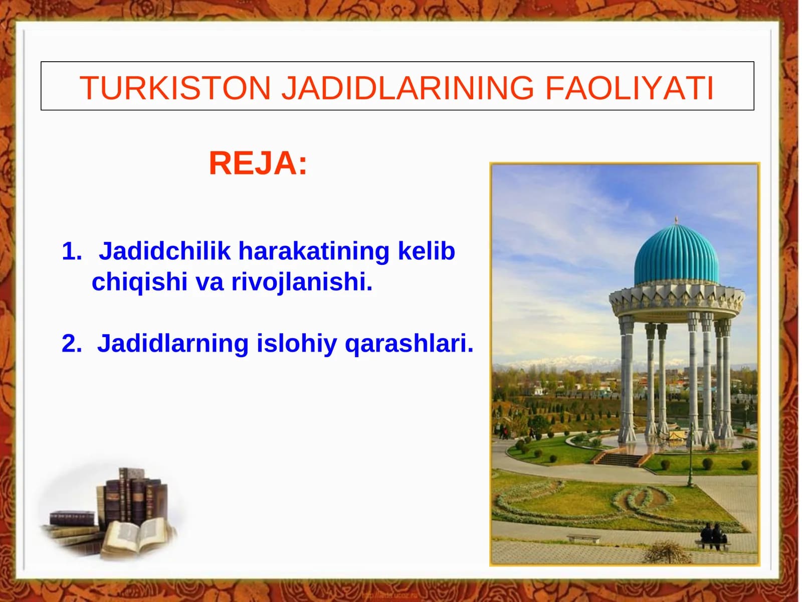 Turkiston Jadidlarining Faoliyati