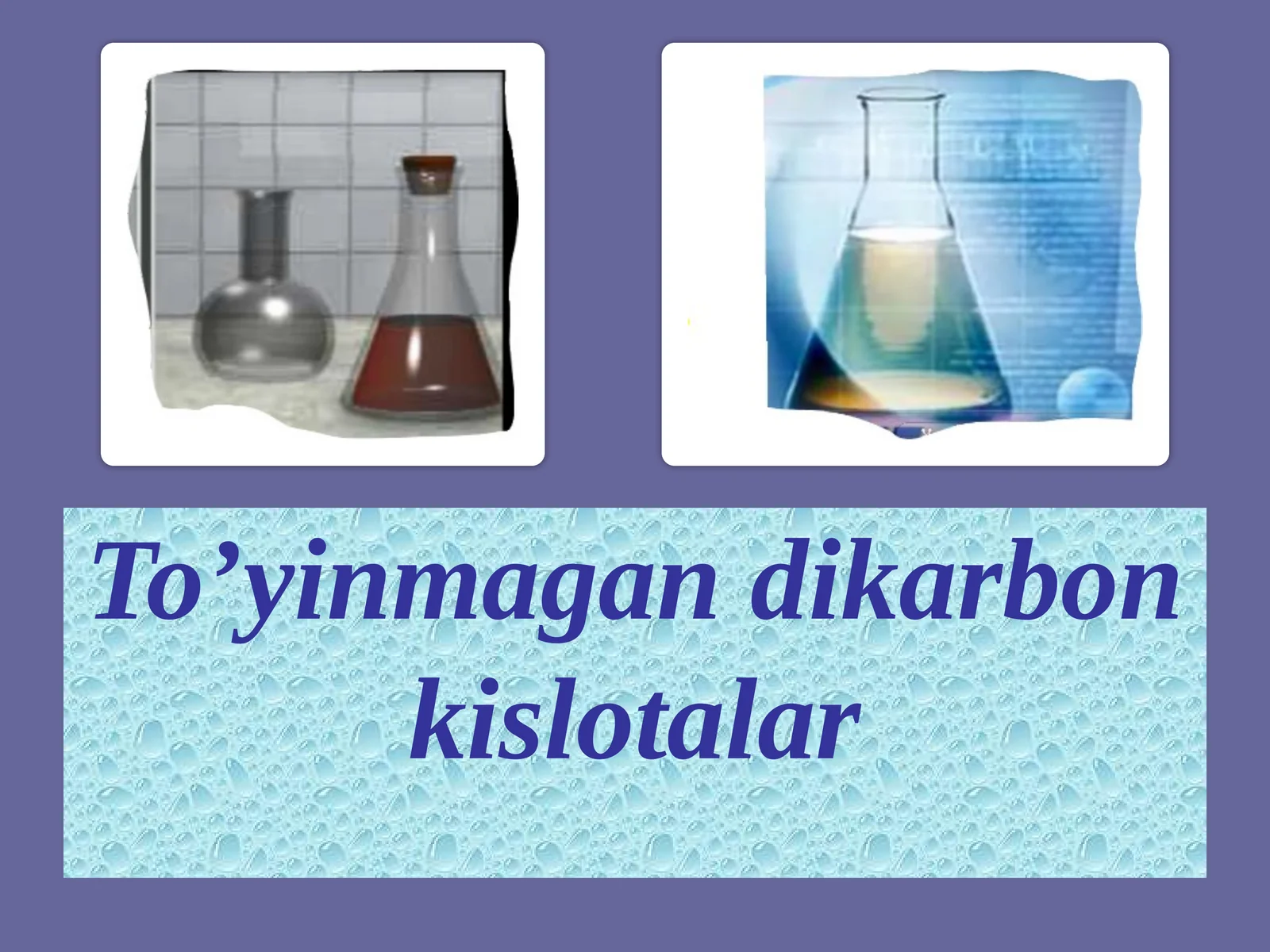 To’yinmagan dikarbon kislotalar