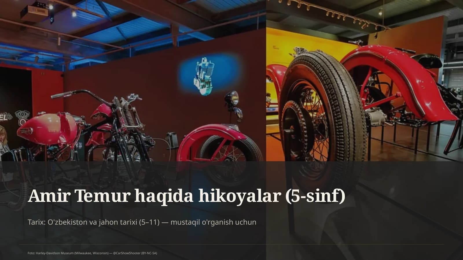 Amir Temur haqida hikoyalar (5-sinf)
