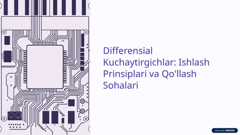 Differensial kuchaytirgichlar