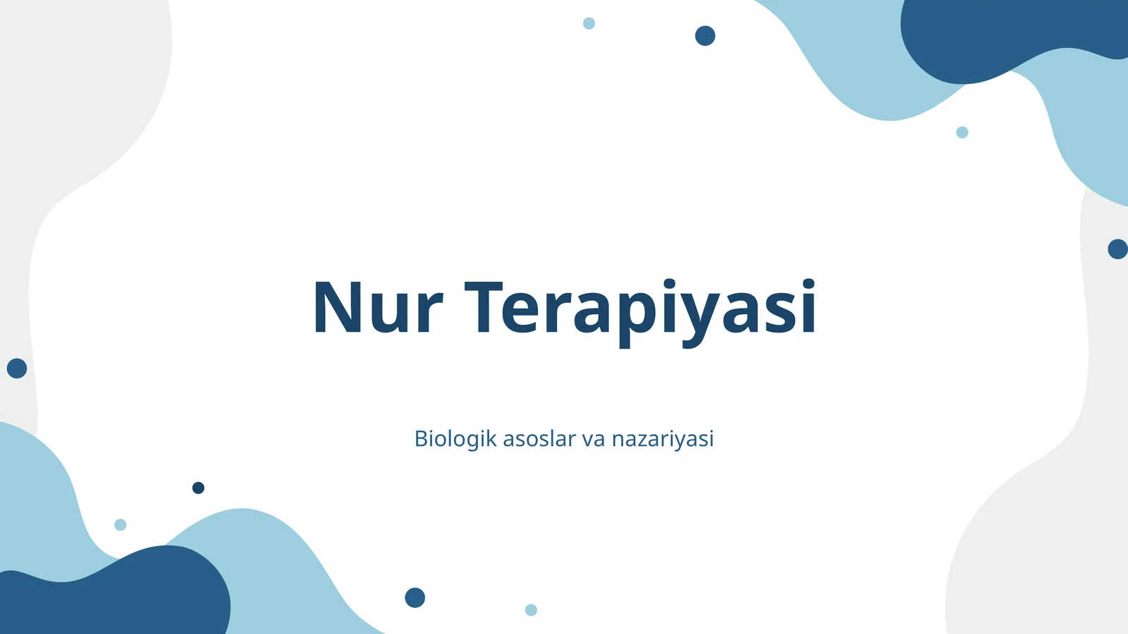 Nur terapiyasi